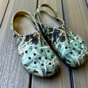 Size 12 camo crocs